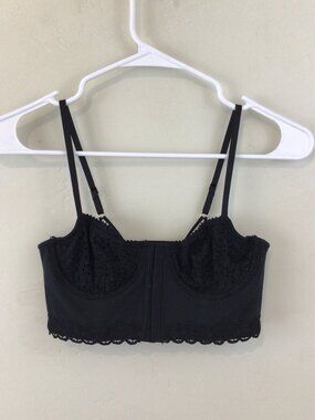 Aerie Lace Corset Style Show Off Balconette Bra